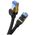 Braided network cable cat.7 Baseus Ethernet RJ45, 10Gbps, 8m (black) 6932172646622