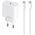Maxlife MXTC-06-20C PD QC charger 1x USB-C 20W white + USB-C - USB-C cable 20W 5907457738393