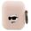 Case APPLE AIRPODS Karl Lagerfeld Silicone Choupette Head 3D light pink 3666339087951