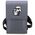 Bag Karl Lagerfeld Saffiano Karl & Choupette Head (KLWBSAKCPMG) silver 3666339123352