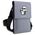 Bag Karl Lagerfeld Saffiano Karl & Choupette Head (KLWBSAKCPMG) silver 3666339123352