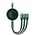 Baseus Bright Mirror 3, USB 3-in-1 cable for micro USB / USB-C / Lightning 66W / 2A 1.1m (Green) 6932172609122