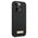Original Case IPHONE 14 PRO Guess Hard Case Silicone Logo Plate MagSafe black 3666339070243