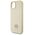 Original Case APPLE IPHONE 15 Guess Hardcase Leather 4G Metal Logo Strass
 (GUHCP15SPS4DGPD) gold 3666339151003