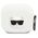 Original Case APPLE AIRPODS 3 Karl Lagerfeld Cover Silicone Choupette (KLACA3SILCHWH) white 3666339009373