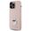 Original Case APPLE IPHONE 15 PRO Karl Lagerfeld Silicone Choupette Metal Pin (KLHCP15LSMHCNPP) pink 3666339166250