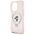Original Case APPLE IPHONE 15 PRO Karl Lagerfeld Hardcase Ring Stand Karl&Choupettte MagSafe (Klhmp15lhmrskcp) pink 3666339169015