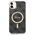 Original Case IPHONE 11 Guess Hardcase 4G Print MagSafe + Wireless Charger (GUBPP13XH4EACSW) black 3666339103361