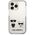 Original Case IPHONE 13 PRO MAX Karl Lagerfeld Hardcase Karl & Choupette white 3666339048631