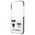 Original Case IPHONE 13 PRO MAX Karl Lagerfeld Hardcase Karl & Choupette white 3666339048631