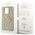 Original Case APPLE IPHONE 15 PRO Guess Hardcase Perforated 4G Glitter (GUHCP15LPSP4LGD) gold 3666339151584
