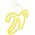Neon LED Light BANANA white yellow Bat + USB FLNE10 Forever Light 5900495956163