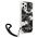 Original Case IPHONE 12 / 12 PRO Guess Hardcase Camo Collection (GUHCP12MKSARBK) black 3666339004064
