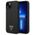Case IPHONE 14 PLUS Guess Hardcase Silicone Triangle black 3666339065850