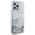 DKNY case for iPhone 15 Pro 6,1&quot; DKHCP15LLBNAET white HC liquid glitters w arch logo 3666339270919