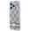 DKNY case for iPhone 15 Pro 6,1&quot; DKHMP15LHCPTSE beige HC Magsafe pc tpu checkered pattern w printed stripes 3666339269517