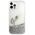 Original Case IPHONE 12 PRO MAX Guess Hardcase Glitter Vintage Script (GUHCP12LGLVSSI) silver 3700740495353