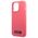 Original Case IPHONE 13 PRO MAX Karl Lagerfeld Hardcase Silicone Plaque (KLHCP13XSLMP1PI) pink 3666339048839