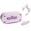 Collapsable LED desk Lamp 10W, 3000/4500/6000K, 1200mAh, pink, LTC 5902270787719