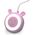 LED Teddy bear desk Lamp 3W, 3000/4500/6000K, adjustable, 1200mAh, pink,  LTC 5902270787740
