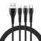 Mcdodo 3in1 USB to USB-C / Lightning / Micro USB Cable, Mcdodo CA-6960, 1.2m (Black) 041010 6921002669603 CA-6960 έως και 12 άτοκες δόσεις