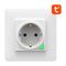 Avatto Smart WiFi Wall Socket Avatto N-WOT10-EU-W TUYA (white) 047953 6976037360544 N-WOT10-EU-W έως και 12 άτοκες δόσεις