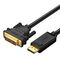 DisplayPort to DVI Cable UGREEN DP103, FullHD, unidirectional, 1,5m (black) 6957303812431
