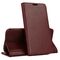 Case SAMSUNG GALAXY A35 5G Wallet with a Flap Leatherette Holster Magnet Book burgundy 5903396257117