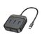 Hoco Adaptor USB-C la 3x USB3.0 + RJ45, 0.2m - Hoco Easy Link (HB35) - Black 6931474799005 έως 12 άτοκες Δόσεις