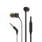 JBL Tune 160 in-ear headphones, 3.5mm mini jack with remote control - black