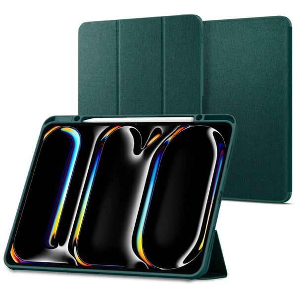 Case IPAD PRO 13.0 (7GEN) Spigen Urban Fit Midnight green 8809971226936