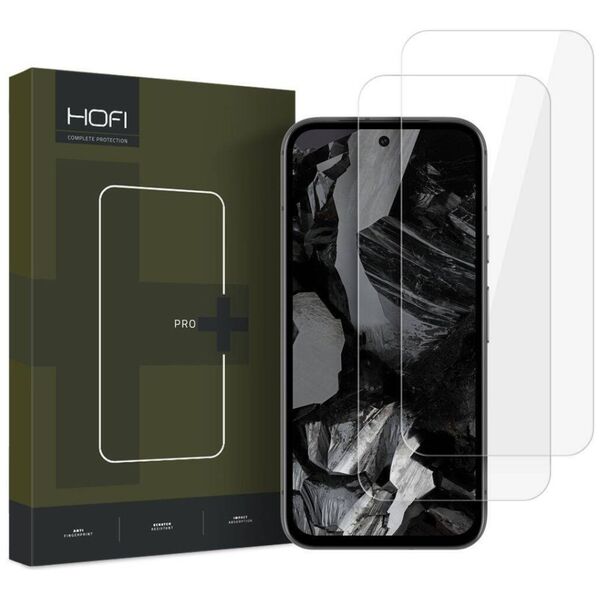 Tempered Glass GOOGLE PIXEL 9 PRO XL Hofi Glass Pro+ 2-pack Clear 5906302375165