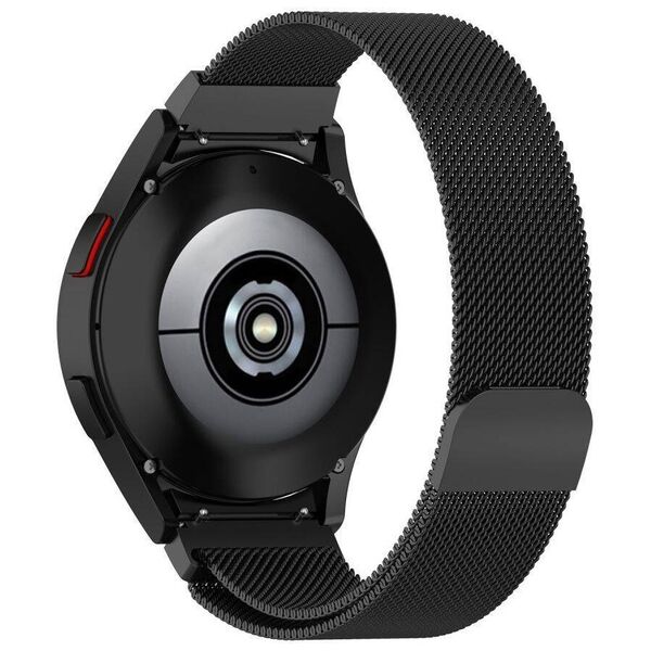 Strap for SAMSUNG GALAXY WATCH 4 / 5 / 5 PRO / 6 / 7 / FE Tech-Protect Milaneseband black 5906302313785