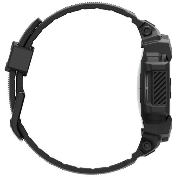 Strap for SAMSUNG GALAXY WATCH 7 (44 MM) Spigen Rugged Armor ”Pro” Matte black 8809971232098