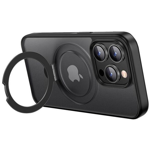 Case APPLE IPHONE 15 PRO Ugreen MagSafe Case With a stand (LP763) black 6941876225286