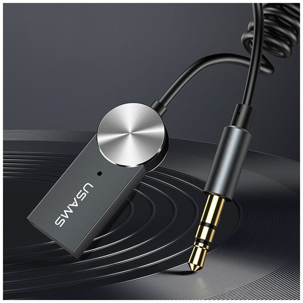 USAMS Usams - Wireless Audio Receiver (US-SJ464) - Jack 3.5mm, Bluetooth 5.0 - Tarnish 6958444922768 έως 12 άτοκες Δόσεις