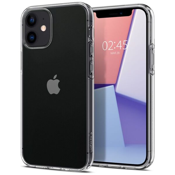 Spigen Spigen - Liquid Crystal - iPhone 12 Mini - Clear 8809710756731 έως 12 άτοκες Δόσεις