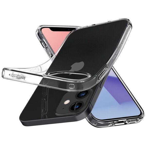 Spigen Spigen - Liquid Crystal - iPhone 12 Mini - Clear 8809710756731 έως 12 άτοκες Δόσεις