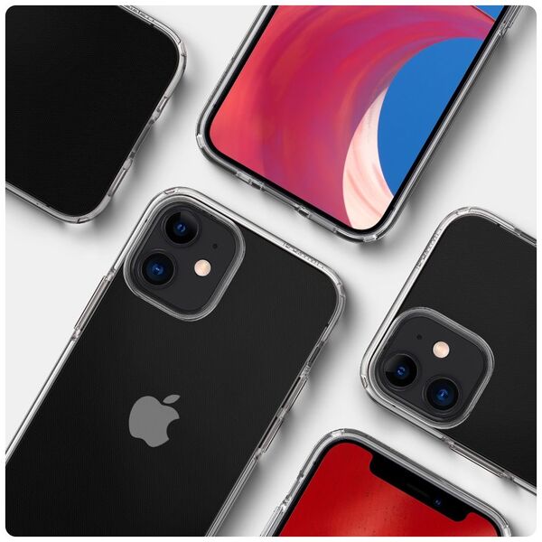 Spigen Spigen - Liquid Crystal - iPhone 12 Mini - Clear 8809710756731 έως 12 άτοκες Δόσεις