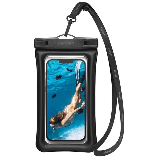 Spigen Spigen - Waterproof Case (A610) - IPX8, for Phone, max 6.9" - Black 8809811860825 έως 12 άτοκες Δόσεις