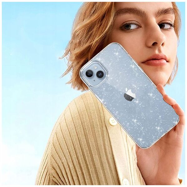 Techsuit Case for Samsung Galaxy S24 FE - Techsuit SparkleSkin Series - Clear 5949419201750 έως 12 άτοκες Δόσεις