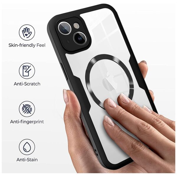 Techsuit Case for iPhone 15 + Cover - Techsuit ColorVerse 360 MagSafe MagSafe Series - Purple 5949419227125 έως 12 άτοκες Δόσεις