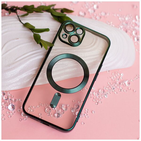 Color Chrome Mag case for iPhone 13 6,1&quot; green 5900495070661