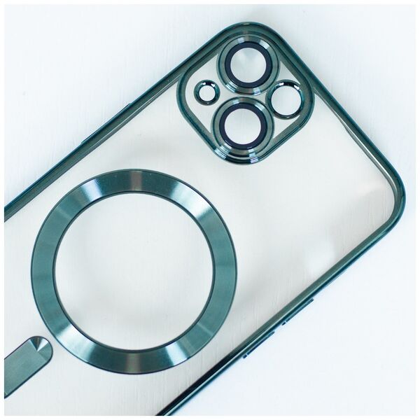 Color Chrome Mag case for iPhone 13 6,1&quot; green 5900495070661