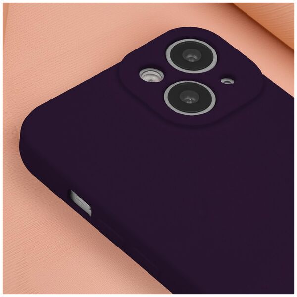 Silicon case for Samsung Galaxy A55 5G plum 5907457797420