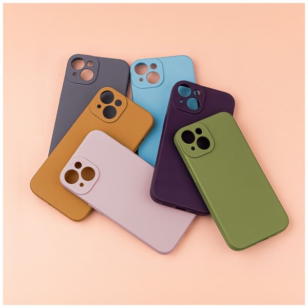 Silicon case for Samsung Galaxy A55 5G plum 5907457797420