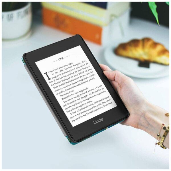 Case KINDLE PAPERWHITE V / 5 / SIGNATURE EDITION Tech-Protect SmartCase Sakura pattern 9589046918667