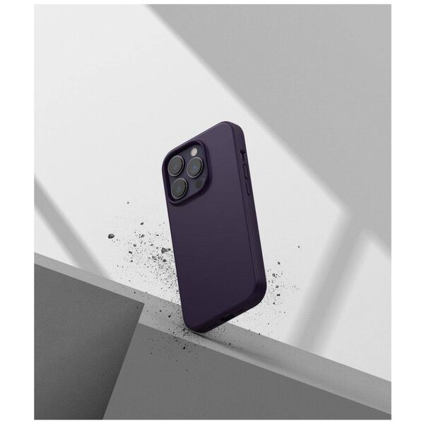 Case IPHONE 14 PRO Ringke Silicone purple 8809881268040