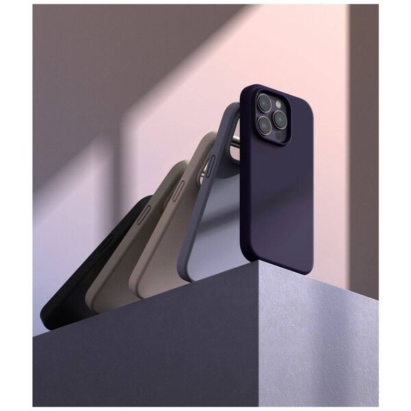 Case IPHONE 14 PRO Ringke Silicone purple 8809881268040