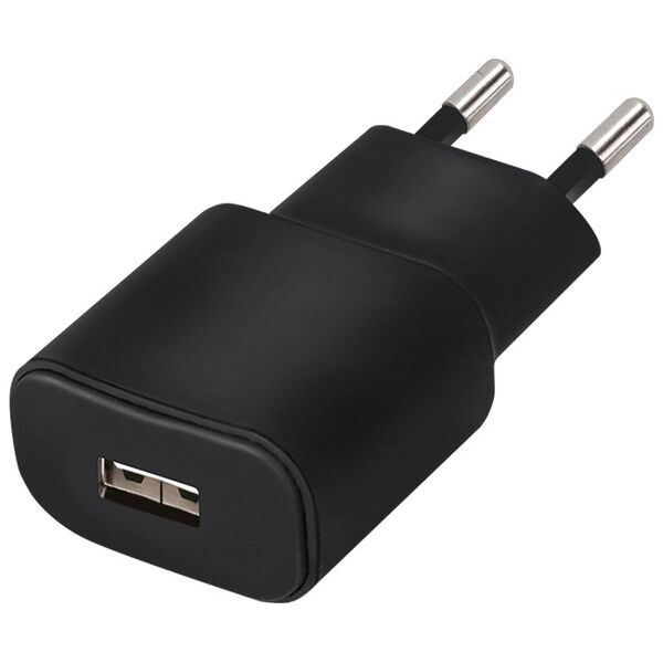Forever TC-01 charger 1x USB 2A black + Lightning cable 5900495623324